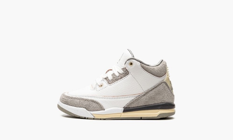 Nike Air Jordan 3 Retro SP (PS) \'A Ma Maniére - Raised by Women\' Schoenen Kinderen Wit Grijs Bruin Beige Nederland | 145906-KNT