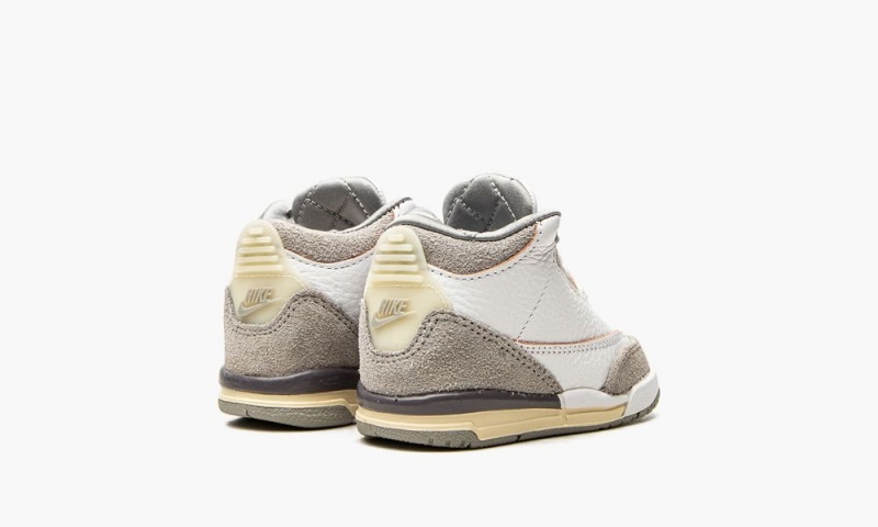 Nike Air Jordan 3 Retro SP TD 'A Ma Maniere - Raised By Women' Schoenen Kinderen Wit Grijs Nederland | 729561-RHK