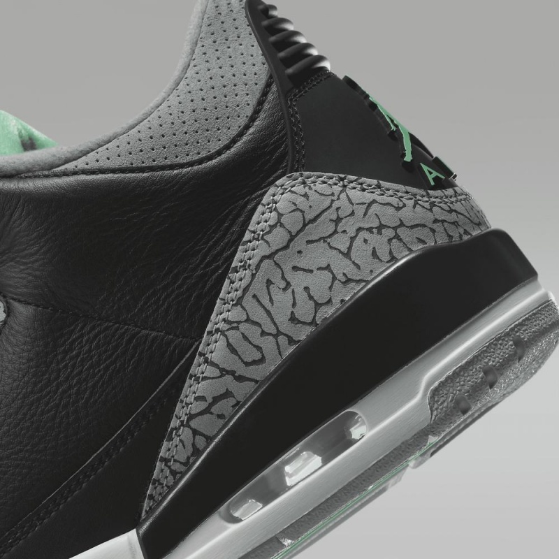 Nike Air Jordan 3 Retro Schoenen Kinderen Zwart Grijs Nederland | 890517-GVY