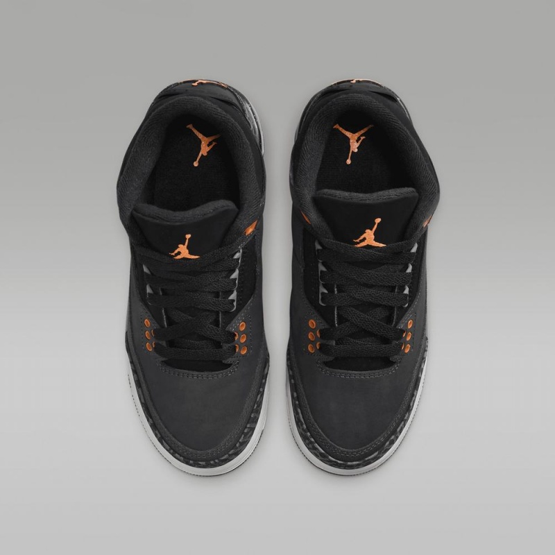 Nike Air Jordan 3 Retro Schoenen Kinderen Zwart Nederland | 386145-BFH
