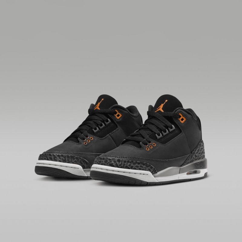 Nike Air Jordan 3 Retro Schoenen Kinderen Zwart Nederland | 386145-BFH