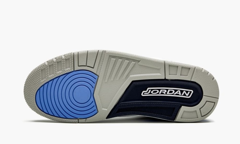 Nike Air Jordan 3 Retro 'UNC' Schoenen Heren Wit Blauw Grijs Nederland | 067842-YMW
