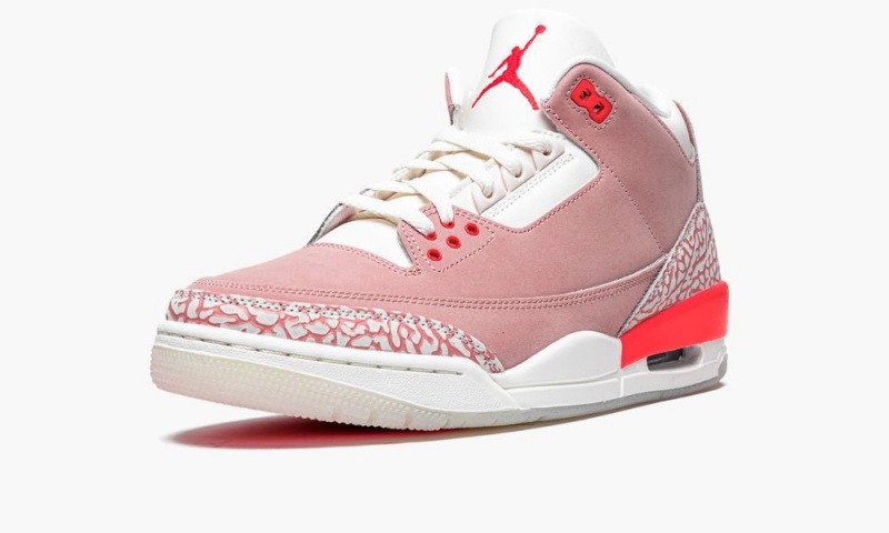 Nike Air Jordan 3 'Rust Pink' Schoenen Dames Rood Roze Wit Rood Nederland | 071864-EMI