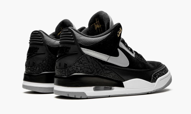 Nike Air Jordan 3 'Tinker Hatfield' Schoenen Heren Zwart Grijs Metal Goud Nederland | 856094-FOT