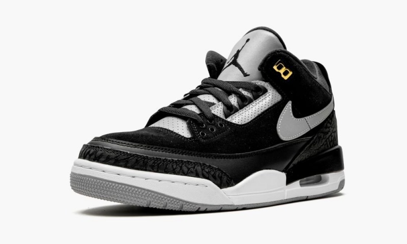 Nike Air Jordan 3 'Tinker Hatfield' Schoenen Heren Zwart Grijs Metal Goud Nederland | 856094-FOT