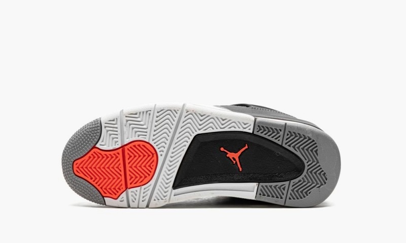 Nike Air Jordan 4 GS 'Infared' Schoenen Kinderen Donkergrijs Zwart Nederland | 310574-IML