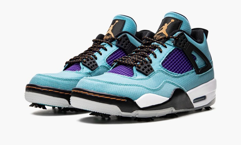 Nike Air Jordan 4 G Schoenen Heren Turquoise Oranje Nederland | 801347-VOX