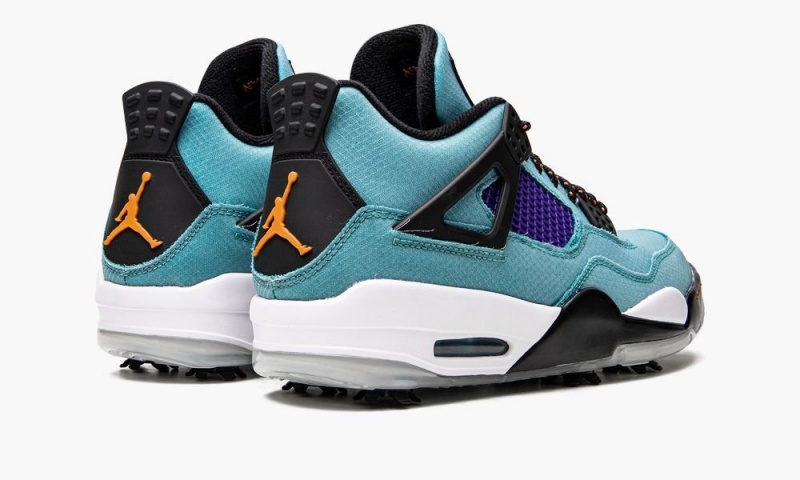 Nike Air Jordan 4 G Schoenen Heren Turquoise Oranje Nederland | 801347-VOX