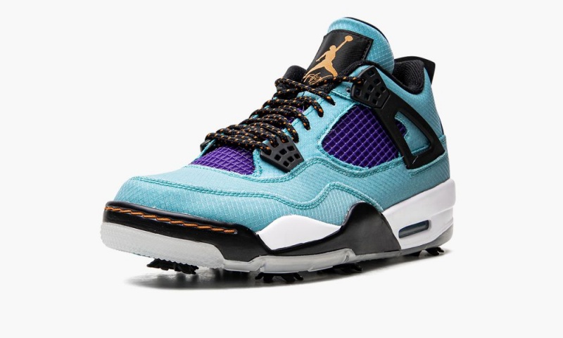 Nike Air Jordan 4 G Schoenen Heren Turquoise Oranje Nederland | 801347-VOX