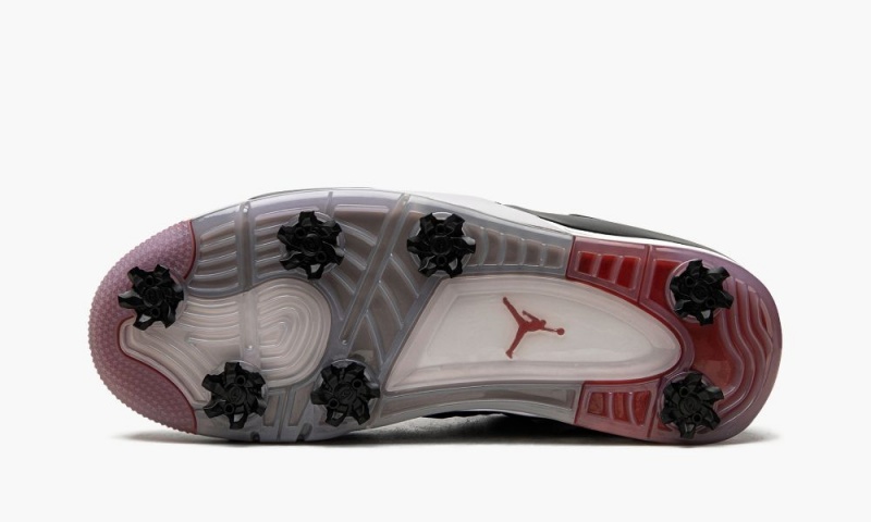 Nike Air Jordan 4 Golf 'Bred' Schoenen Heren Zwart Rood Grijs Nederland | 745239-EJA