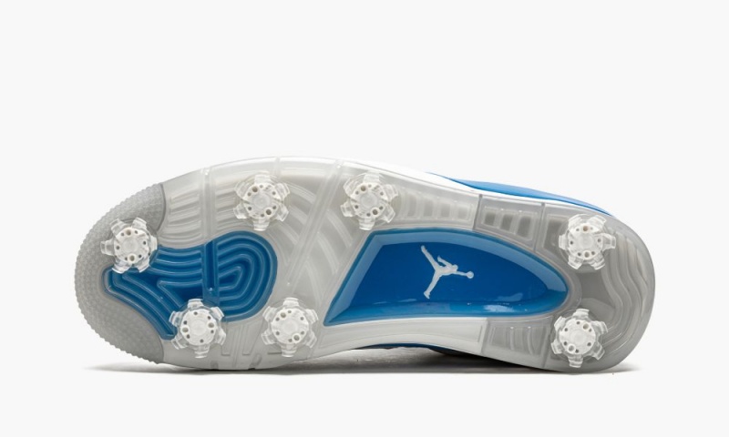 Nike Air Jordan 4 Golf 'Military Blue' Schoenen Heren Wit Blauw Nederland | 842590-YPA