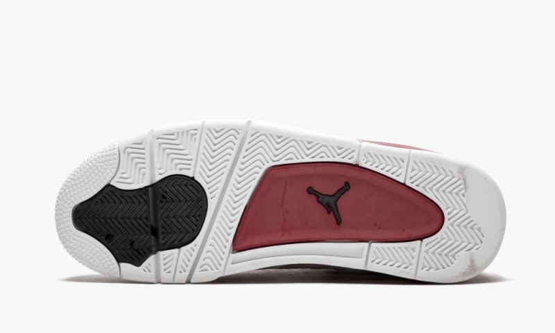 Nike Air Jordan 4 Retro 'Alternate' Schoenen Heren Wit Zwart Rood Nederland | 789453-NKQ