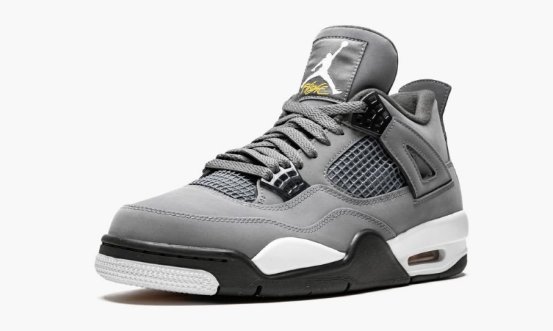 Nike Air Jordan 4 Retro 'Cool Grey' Schoenen Heren Grijs Donkergrijs Nederland | 659847-SIF