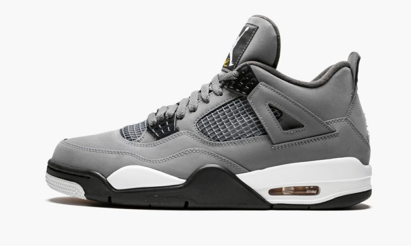 Nike Air Jordan 4 Retro \'Cool Grey\' Schoenen Heren Grijs Donkergrijs Nederland | 659847-SIF