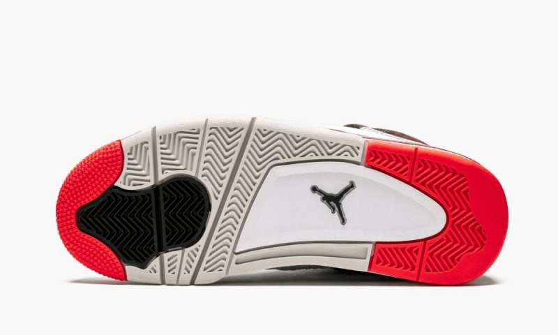 Nike Air Jordan 4 Retro 'Crimson Tint' Schoenen Heren Wit Zwart Lichtrood Nederland | 598623-URD