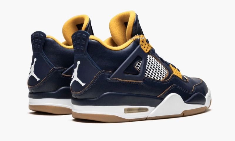Nike Air Jordan 4 Retro 'Dunk From Above' Schoenen Heren Donkerblauw Nederland | 178029-ZGO