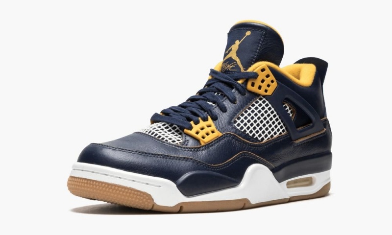Nike Air Jordan 4 Retro 'Dunk From Above' Schoenen Heren Donkerblauw Nederland | 178029-ZGO