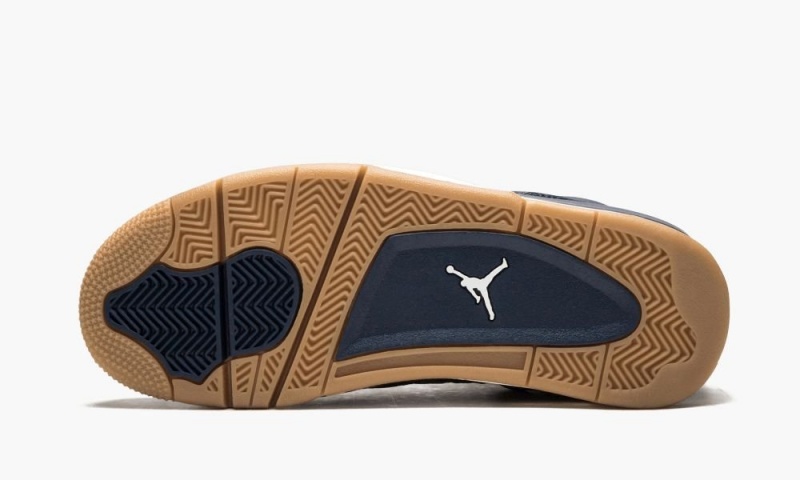 Nike Air Jordan 4 Retro 'Dunk From Above' Schoenen Heren Donkerblauw Nederland | 178029-ZGO