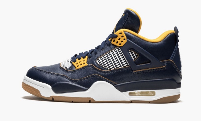 Nike Air Jordan 4 Retro \'Dunk From Above\' Schoenen Heren Donkerblauw Nederland | 178029-ZGO