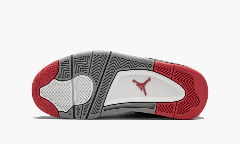 Nike Air Jordan 4 Retro (GS) 'Bred 2019' Schoenen Kinderen Zwart Rood Grijs Nederland | 426301-FJU