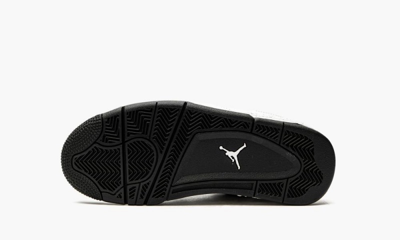 Nike Air Jordan 4 Retro GS 'DIY' Schoenen Kinderen Wit Zwart Nederland | 837459-WET