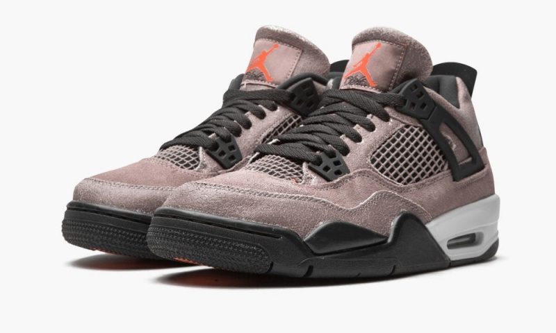 Nike Air Jordan 4 Retro GS 'Taupe Haze' Schoenen Kinderen Grijs Bruin Grijs Wit Nederland | 876501-WFZ