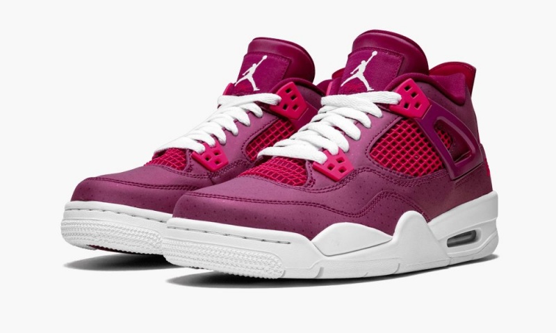 Nike Air Jordan 4 Retro (GS) 'Valentine’s Day - True Berry' Schoenen Kinderen Roze Nederland | 843679-CFP