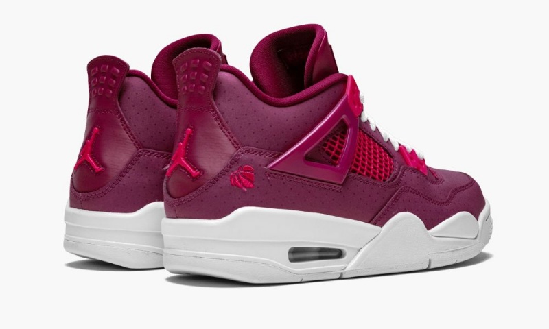 Nike Air Jordan 4 Retro (GS) 'Valentine’s Day - True Berry' Schoenen Kinderen Roze Nederland | 843679-CFP