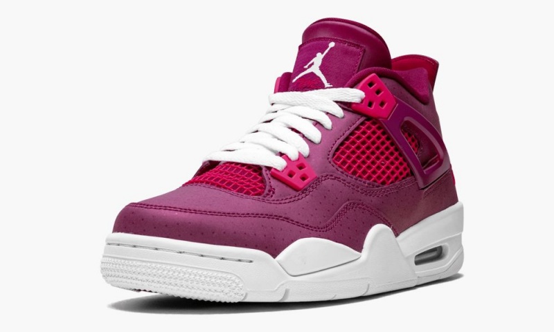 Nike Air Jordan 4 Retro (GS) 'Valentine’s Day - True Berry' Schoenen Kinderen Roze Nederland | 843679-CFP