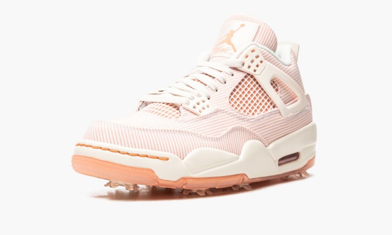 Nike Air Jordan 4 Retro Golf 'Seersucker' Schoenen Heren Roze Nederland | 271038-PSK