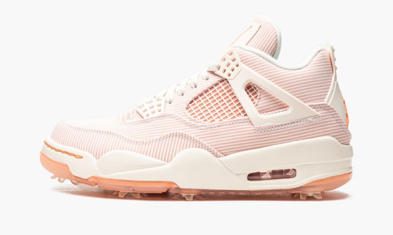 Nike Air Jordan 4 Retro Golf \'Seersucker\' Schoenen Heren Roze Nederland | 271038-PSK