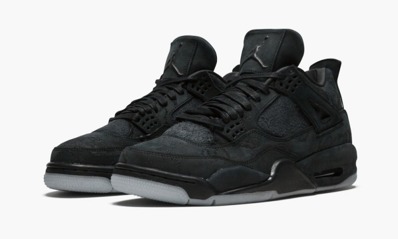 Nike Air Jordan 4 Retro 'Kaws - Black' Schoenen Heren Zwart Nederland | 492157-MKS