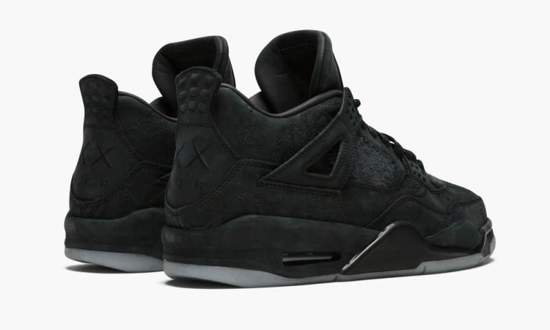Nike Air Jordan 4 Retro 'Kaws - Black' Schoenen Heren Zwart Nederland | 492157-MKS