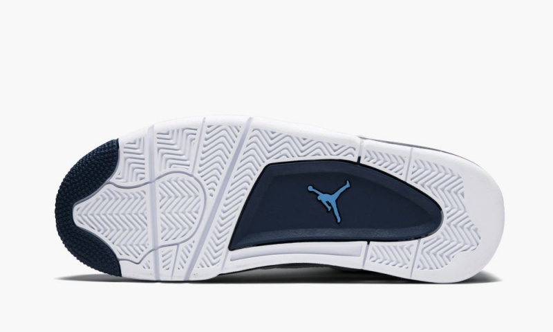 Nike Air Jordan 4 Retro LS 'Legend Blue' Schoenen Heren Wit Blauw Nederland | 490521-BNP