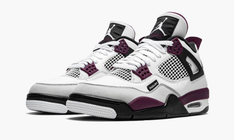 Nike Air Jordan 4 Retro 'PSG - Paris Saint Germain' Schoenen Heren Wit Grijs Zwart Nederland | 369245-ELD