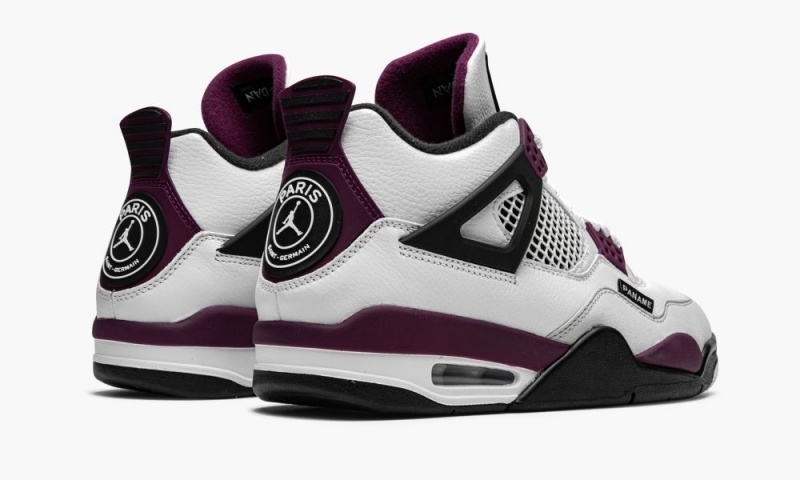 Nike Air Jordan 4 Retro 'PSG - Paris Saint Germain' Schoenen Heren Wit Grijs Zwart Nederland | 369245-ELD