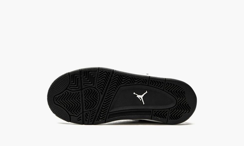 Nike Air Jordan 4 Retro PS 'DIY' Schoenen Kinderen Wit Zwart Nederland | 165938-NHU