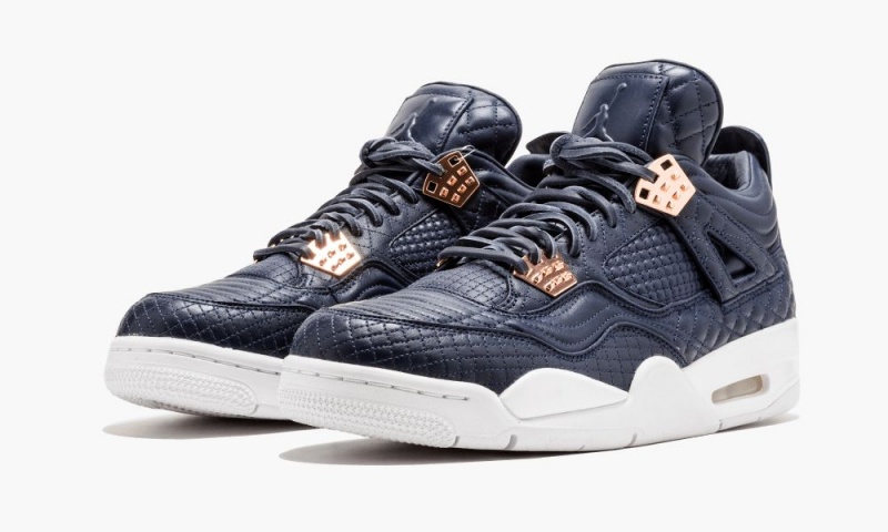 Nike Air Jordan 4 Retro Premium 'Obsidian' Schoenen Heren Obsidian Nederland | 178049-ZGM