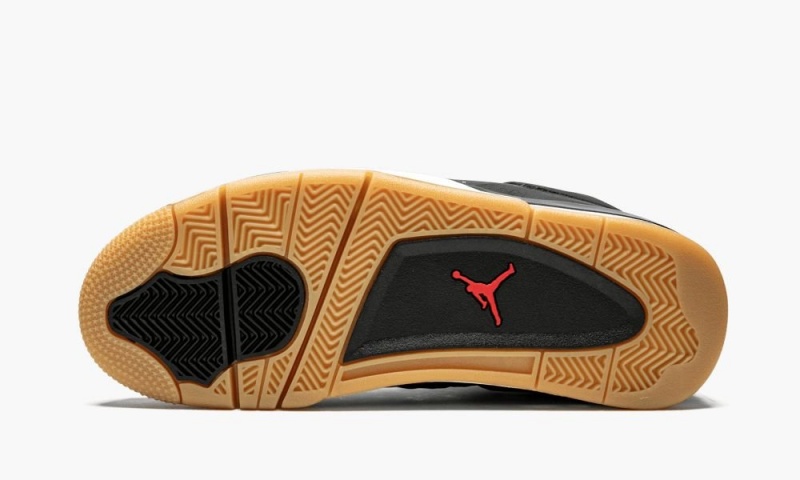 Nike Air Jordan 4 Retro SE 'Black Laser' Schoenen Heren Zwart Wit Lichtbruin Nederland | 587206-FDL