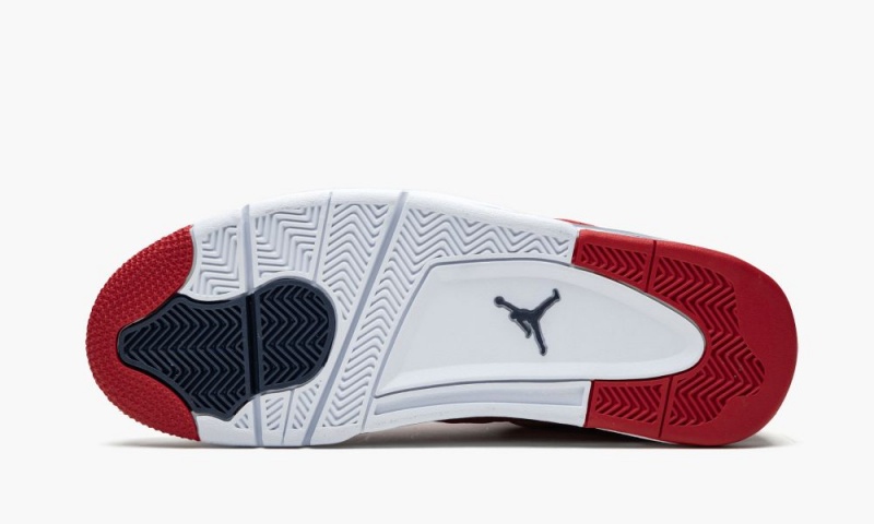 Nike Air Jordan 4 Retro SE 'FIBA' Schoenen Heren Rood Obsidian Wit Goud Nederland | 169530-WVU