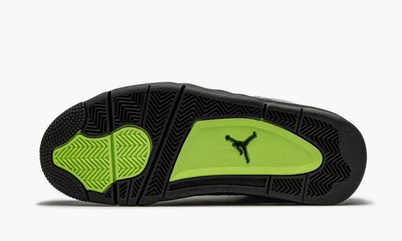 Nike Air Jordan 4 Retro SE 'Neon' Schoenen Heren Grijs Nederland | 869214-QVP