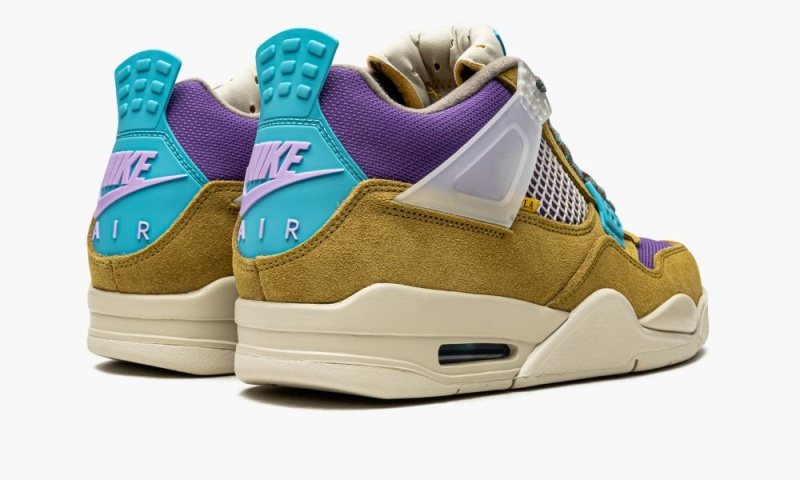 Nike Air Jordan 4 Retro SP 'Union 30th Anniversary - Desert Moss' Schoenen Heren Geel Turquoise Blauw Nederland | 431562-PST