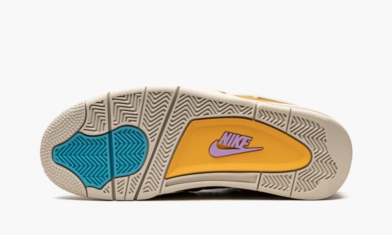 Nike Air Jordan 4 Retro SP 'Union 30th Anniversary - Desert Moss' Schoenen Heren Geel Turquoise Blauw Nederland | 431562-PST