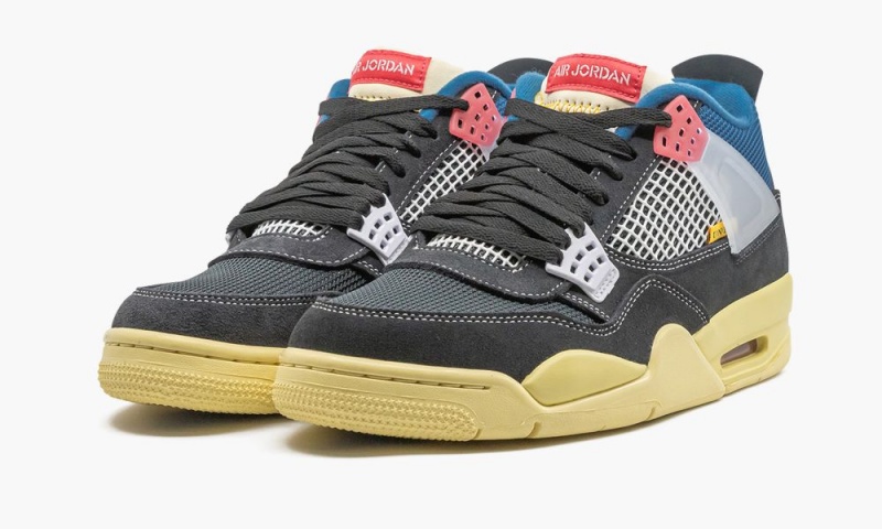 Nike Air Jordan 4 Retro SP 'Union - Off Noir' Schoenen Heren Blauw Donker Nederland | 213704-QUC