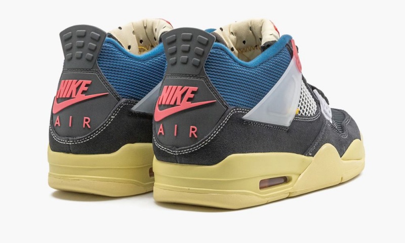 Nike Air Jordan 4 Retro SP 'Union - Off Noir' Schoenen Heren Blauw Donker Nederland | 213704-QUC