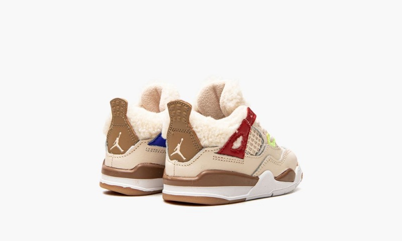 Nike Air Jordan 4 Retro Schoenen Kinderen Wit Nederland | 082671-DBF
