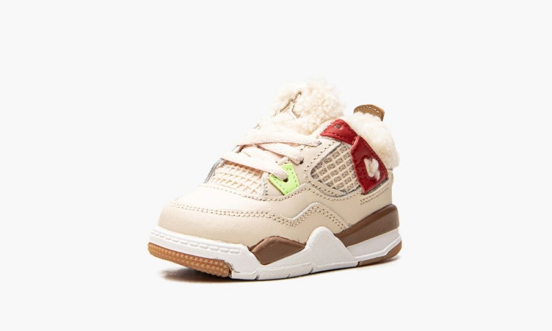 Nike Air Jordan 4 Retro Schoenen Kinderen Wit Nederland | 082671-DBF