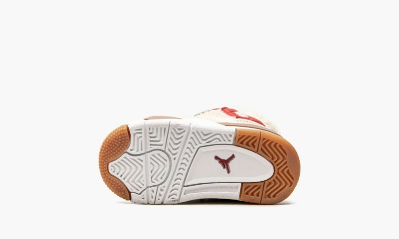 Nike Air Jordan 4 Retro Schoenen Kinderen Wit Nederland | 082671-DBF