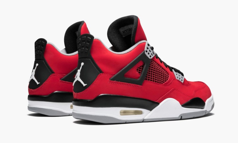 Nike Air Jordan 4 Retro 'Toro Bravo' Schoenen Heren Rood Wit Zwart Grijs Nederland | 725860-CVW