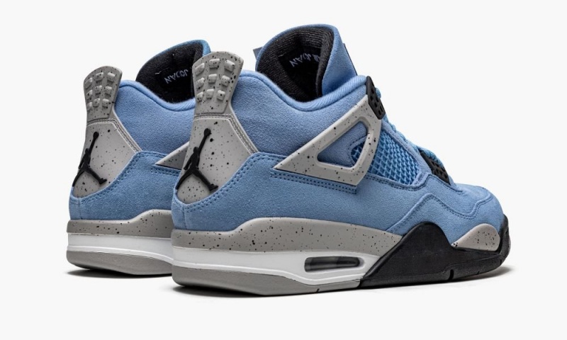 Nike Air Jordan 4 Retro 'University Blue' Schoenen Heren Blauw Grijs Nederland | 314670-LEF